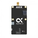AKK Alpha 4 4W VTX -4.9G-5.8GHz 80CH 1w/2w/3w/4w Power Switchable Support Smart Audio Video